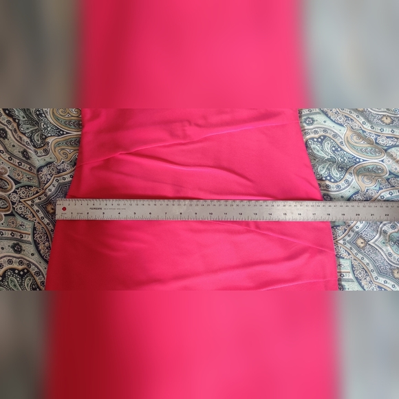 Joseph Ribkoff Fuchsia Layered Midi Dress - Picture 5 of 10